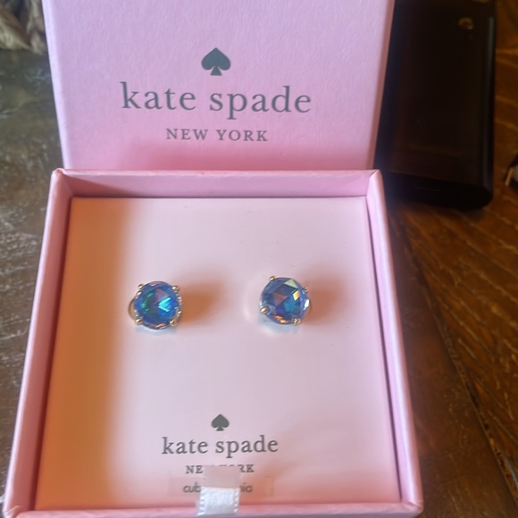 NEW Kate Spade ♠️ Sapphire Bright Ideas Earrings - Picture 3 of 7